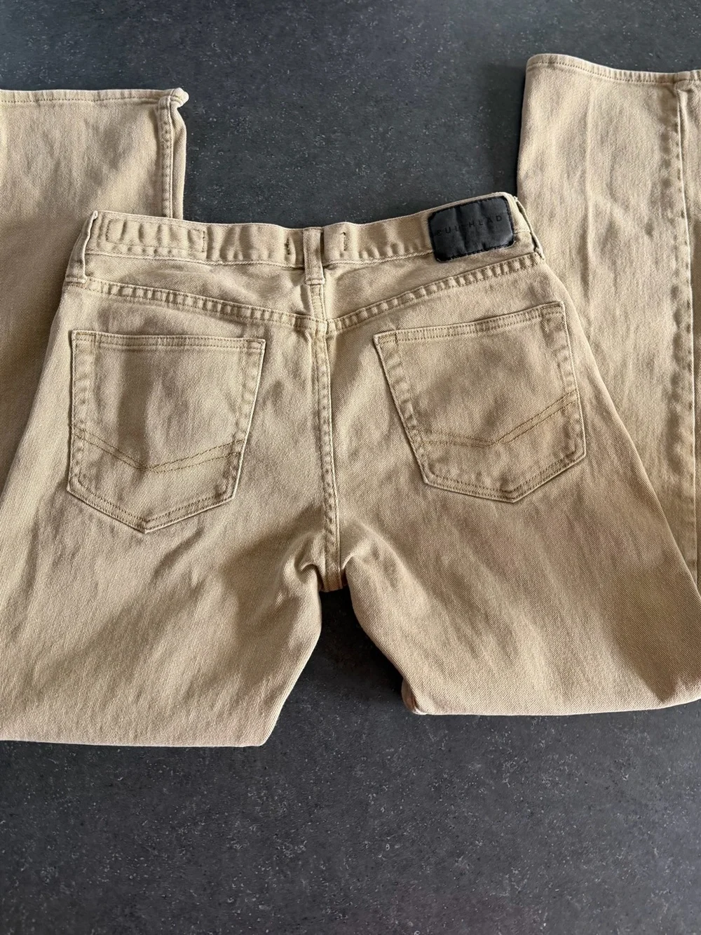 Bullhead Denim Co. Men’s Slim Fit Tan Jeans Pants Size 32x32 Khaki